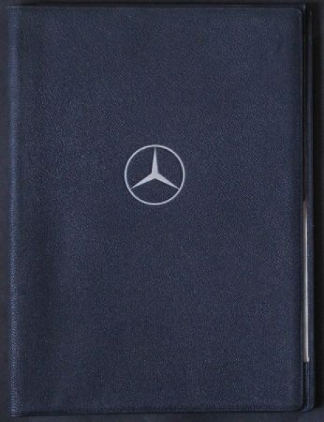 Mercedes-Benz Werbe-Mappe mit Logo 1958 (5723)